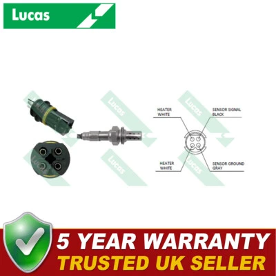 Sensor de oxígeno Lambda derecho Lucas se adapta a Mercedes CLK-Clase C SL Smart Roadster - Imagen 1 de 2