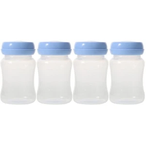 4 Pieces Flasche Zur Aufbewahrung Von Muttermilch Vorratsflaschen Büro Reisen - Bild 1 von 12