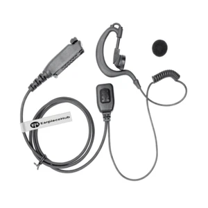 Sepura STP8038 STP8030 STP8035 Radio Forma G PTT Auricular Auriculares Micrófono - Imagen 1 de 4