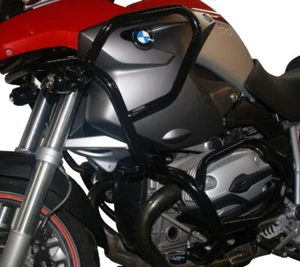 CRASH BARS HEED BMW R 1200 GS (2004 - 2012) - Full Bunker, black + Bags - Picture 1 of 5