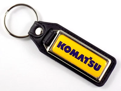 KOMATSU KEY FOB RING CHAIN EXCAVATORS BULLDOZERS HM 300 DUMP TRUCKS LOADERS LAV - Image 1 of 2