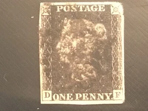 ICOLLECZONE Großbritannien 1 sehr schön gebraucht Penny schwarz - Bild 1 von 2