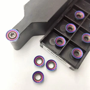 45° SRDPN 2525M10 25mm CNC Lathe Neutral Turning Tool Holder + 10Pcs RPMT10T3MOE - Picture 1 of 4