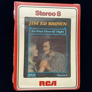 Jim Brown 8 Track It’s That Time Of Night RCA Factory Sealed APS1-0572 - Picture 1 of 6