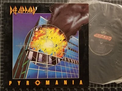 DEF LEPPARD Pyromania LP 1983 1ST PRESS Vinyl PRC 72 HEAVY METAL Joe Elliott - Image 1 of 4