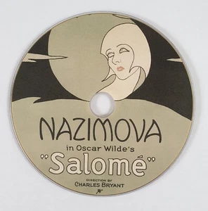 SALOME 1922 DVD PUBLIC DOMAIN SILENT FILM ALLA NAZIMOVA, ARTHUR JASMINE - Imagen 1 de 1