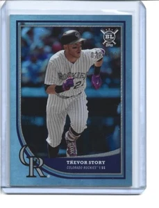 Trevor Story-Rockies-2018 Topps Big League Baseball Rainbow Foil #46 (22/100) - Foto 1 di 2