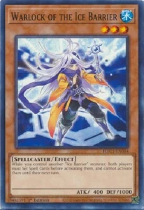 HAC1-EN044 Warlock of the Ice Barrier Common Yugioh TCG New - Picture 1 of 1
