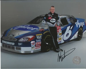 MARK MARTIN 2001 AUTOGRAPHED PHOTO IN HOUSE FOR DAYTONA 500 - Picture 1 of 1