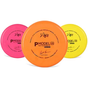 Ace Line Putter Golf Disco Confezione da 3 P Modello 2022 Sig Arancione, Rosa, Giallo 174g - Foto 1 di 4
