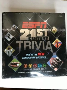 ESPN 21ST CENTURY TRIVIA 2007 JUEGO BOO-YAH SELLADO DE FÁBRICA - Imagen 1 de 6