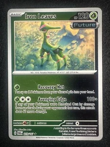 Pokemon TCG 019/167 Iron Leaves Twilight Masquerade Reverse Holo Rare NM - Bild 1 von 2