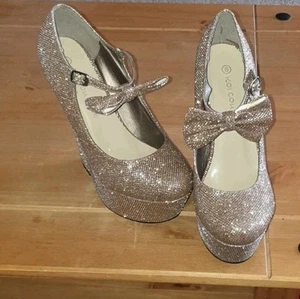 Koi Couture Ladies Evening Shoes Size 6 - Picture 1 of 7