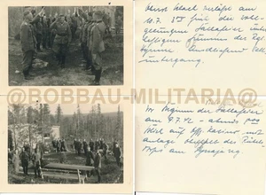 A381 Fotos Wehrmacht RKT Oberst ? an der Front Feier 1942 Name steht hinten - Bild 1 von 1