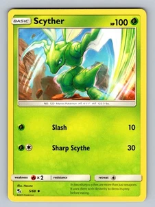 Scyther 5/68 Uncommon Hidden Fates LP - NM Pokemon TCG - Picture 1 of 2