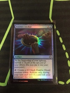 MTG Magic The Gathering Essence Anchor Foil Blue Artifact Zombie Commander - Picture 1 of 1