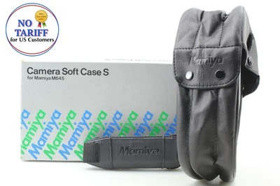 [Sin usar en caja + correa] Estuche blando Mamiya S Estuche original genuino para M645 JAPÓN Foto 1 de 4