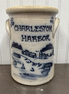Rockdale Union Steinzeug Charleston Harbor Topf Vintage 1988 - Bild 1 von 10