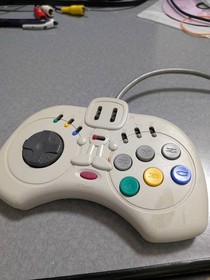 Bomberman Esbon Joycard Sega Saturn Bomberman White Controller Hudson 205g