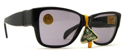 Gafas de sol Persol Ratti 69218 "Miami Vice" vintage años 80 en negro ultra RARAS Foto 1 de 3