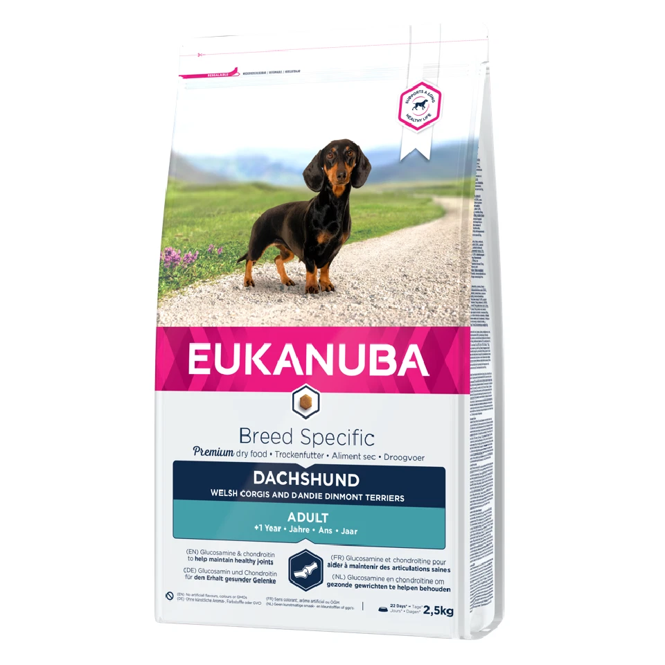 EUKANUBA Adult Breeds Specific Dachshund Chicken 2.5 kg - Bild 1 von 1