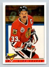 1993-94 Topps Premier #88 Dirk Graham NM-MT Blackhawks