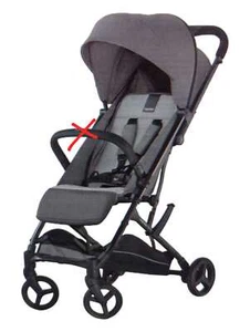 Inglesina Sketch Kinderwagen Leichter und kompakter Kinderwagen in grau bis 17 k - Bild 1 von 6