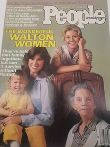 Walton Women On Cover January 1979 People Magazine - Imagen 1 de 7