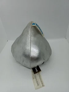 Hershey's Chocolate Company 7" Silver Kiss Kisses Plush Stuffed Toy Pillow ASNEW - Picture 1 of 5