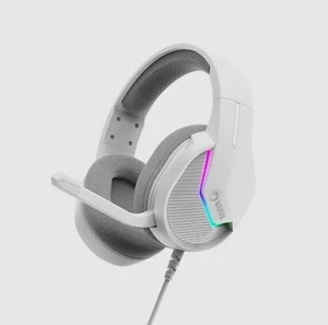 Marvo Scorpion H8618 Tactic 40 USB 2.0 Wired Gaming Rgb Headset Weiß - Bild 1 von 7