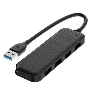 Adattatore hub USB 3.0 4 porte splitter USB espansore USB per PC Mac laptop desktop - Foto 1 di 6
