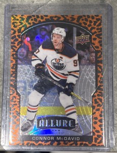 2020-21 Upper Deck Allure - Connor McDavid - No. 50 Leopard Refractor