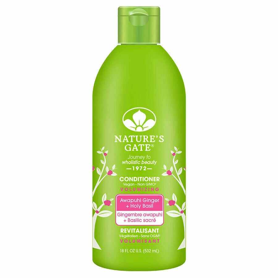 Acondicionador Nature's Gate Awapuhi jengibre + albahaca sagrada, 18 oz,  Foto 1 de 1