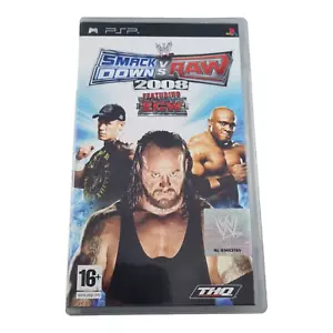 Smackdown VS Raw 2008 + Manual - PSP - Tested & Working - Bild 1 von 3
