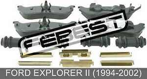 Pad Kit, Disc Brake, Rear - Kit For Ford Explorer Ii (1994-2002)