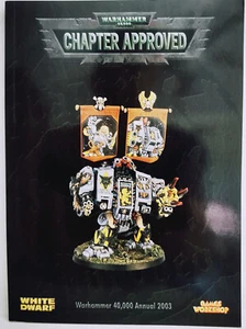 Games Workshop Warhammer 40,000 Chapter Approved Annual 2003 - 40k 3E softcover - Picture 1 of 3
