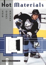 2005-06 Hot Prospects Hot Materials #HMRC Ryan Craig 