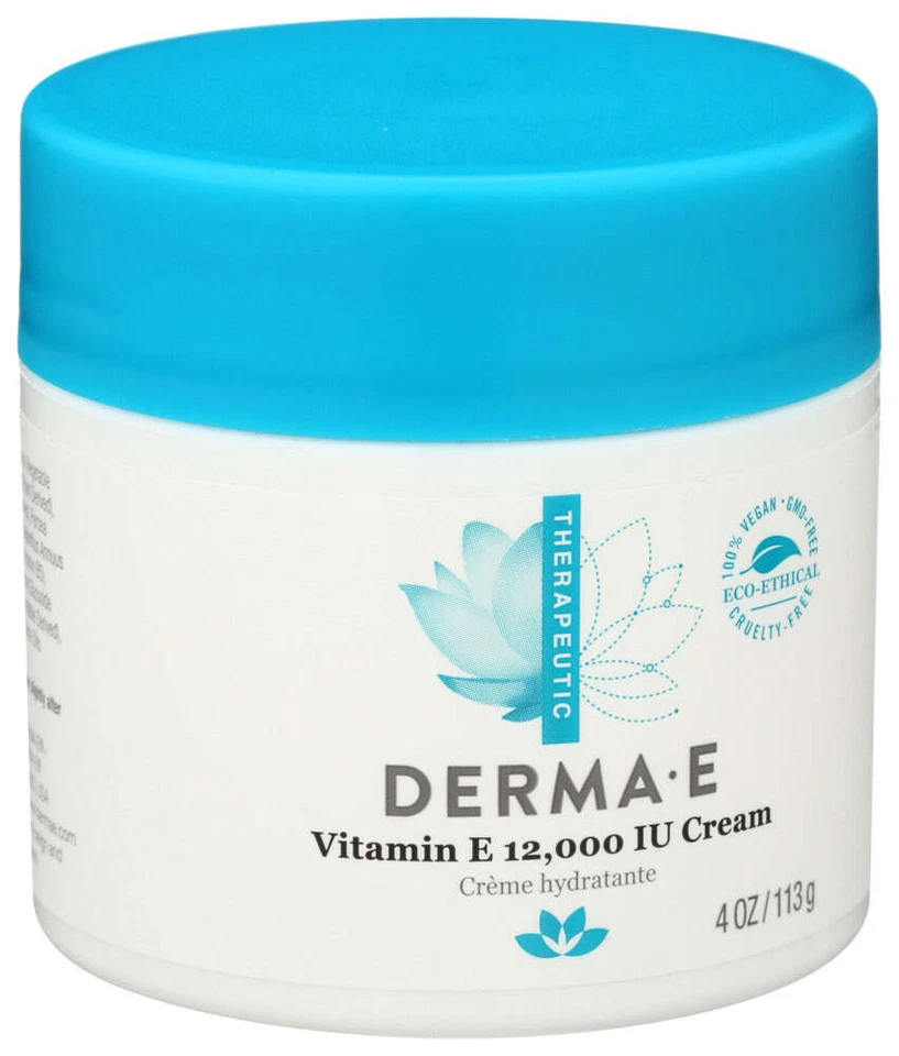 Derma E  Vitamin E 12 000 Iu Moisturizing Cream  1 Each  4 Oz - Изображение 1 из 1