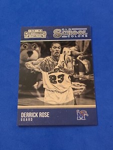 2015 Derrick Rose Panini Contenders Draft Picks #9 Old School Colors 