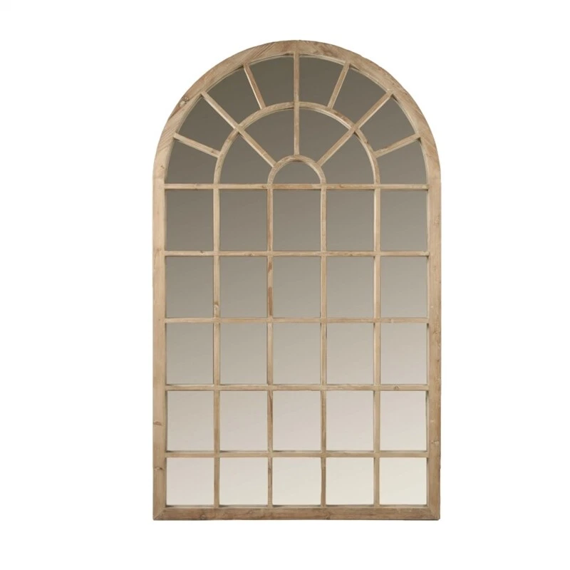 Maklaine Decorative Mirror in Smoke Gray - Image 1 of 4