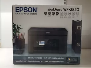 Epson Workforce WF-2850 All-in-One Wireless Color Inkjet Printer,Brand NEW - Bild 1 von 3