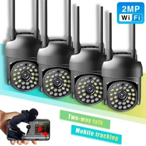 1-4 Wireless Security Camera System Smart Outdoor 5G Wifi Night Vision Cam 1080P - Picture 1 of 18