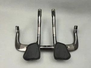 TOSEEK Carbon Fiber Bicycle Handlebar TT Road Bike Bullhorn Bar Aero Bar 31.8mm - Picture 1 of 13