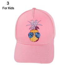 Hat Summer Baby Hat Parent-child Baseball Cap Sun Visor Flower Breathable Hat