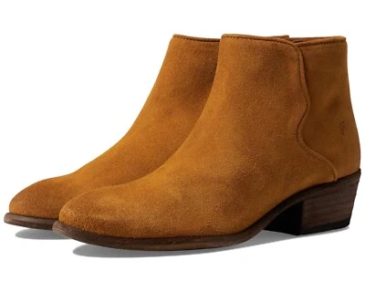 Bota Feminina Frye Carson Piping Couro Camurça Macia Bronze Tamanho 8.5 EUA - Imagem 1 de 4