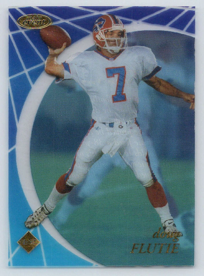 1998 Collector's Edge Masters Main Event #ME11 Doug Flutie /2000 (ref 222431) - Image 1 of 2