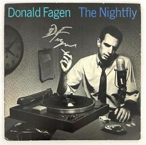 Donald Fagen Steely Dan Signed Autograph Album Vinyl Record LP The Nightfly JSA