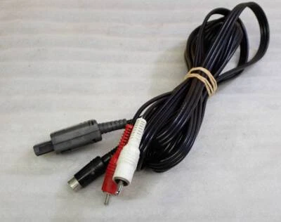 Nintendo Official S-Video Cable SHVC-009 GameCube SNES N64 SFC Japan - Image 1 of 2