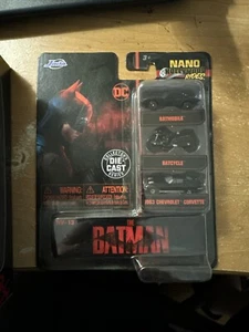 Jada Nano (1,65”) Diecast The Batman (2022) Pack de 3 Set Nuevo - Imagen 1 de 2