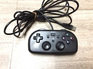 Hori Mini Wired Gamepad Controller PS4-100U for PlayStation 4 PS4 Black Tested - Picture 1 of 2